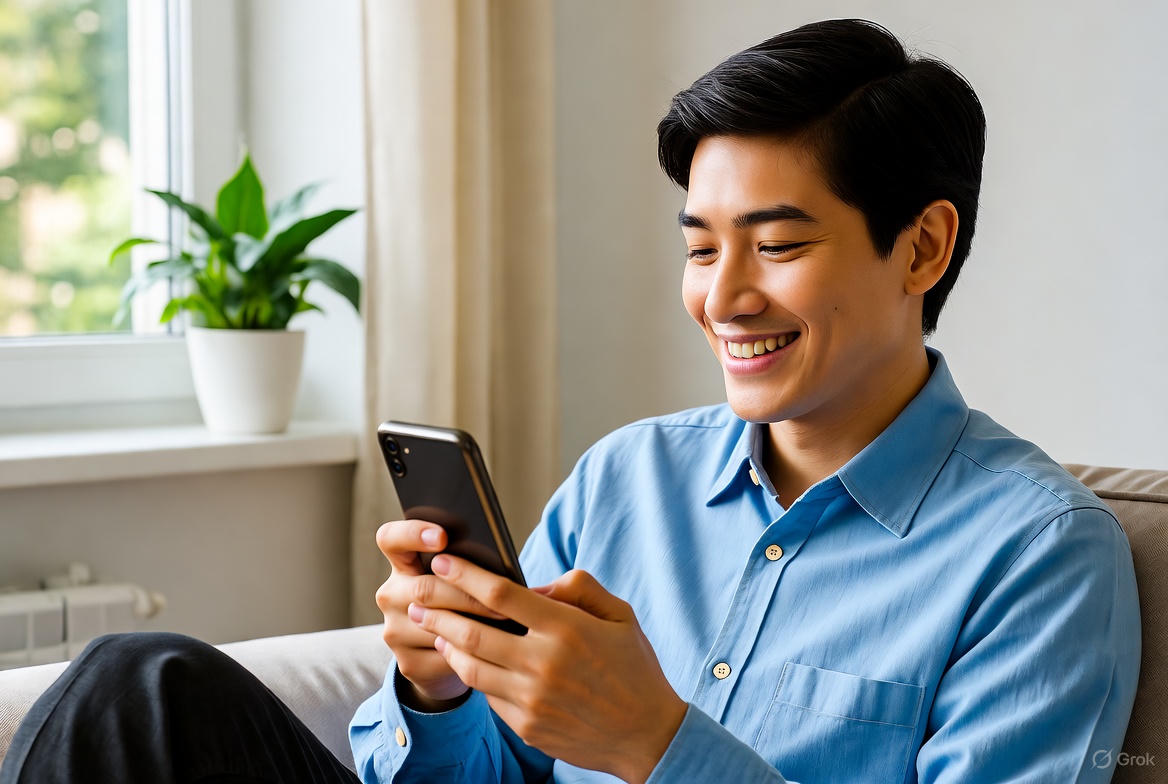 Smart motion alert notification on a smartphone